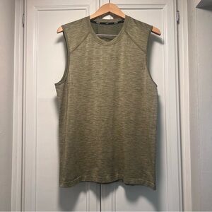 RHONE Olive Green Performance Tank Top